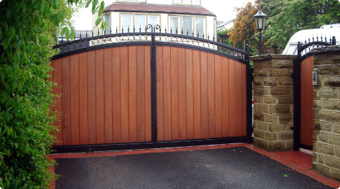 Residential Wooden Gates